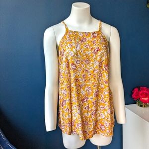 🏷️ 3 for $10 - Old Navy Floral Keyhole Back Tank Top